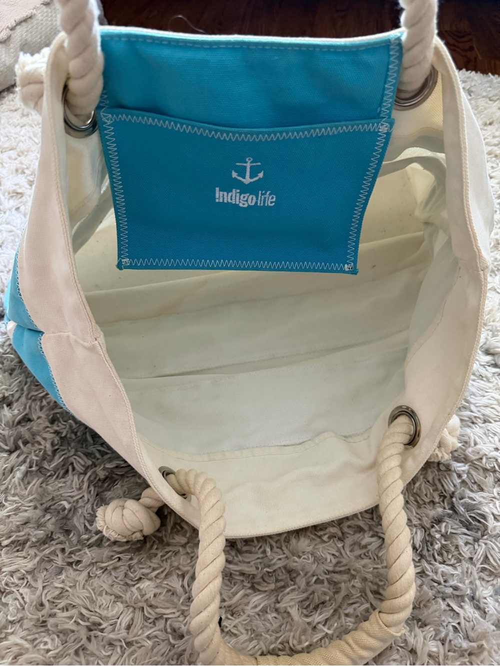 Indigo Beach Bag - Picture 6 of 6